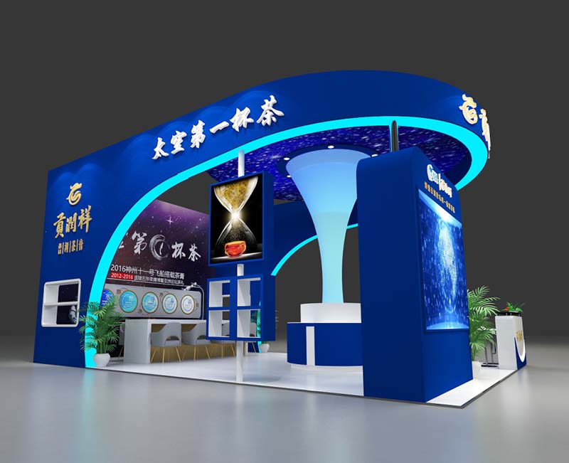  西安創鼎展覽制作搭建|展臺設計要怎樣才能搭建出即經濟又實用的展臺呢?